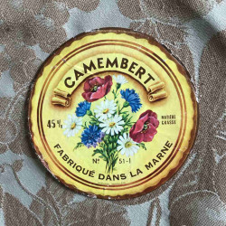 Camembert fabriqué dans la Marne 51-I