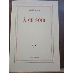 à ce soir Gallimard
