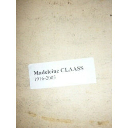 Madeleine claass La foire pastels gras sur papier 65 cm x 50 cm