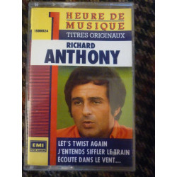 Richard Anthony titres originaux let's twist... Cassette Audio-K7...