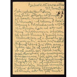 Ganzsache 6 pf. Cachet BERLIN NW C du 220743