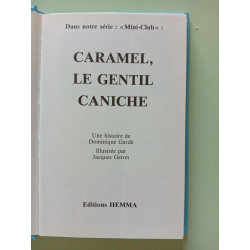Caramel le gentil caniche