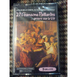 27 chansons paillardes prises sur le vit Cassette Audio-K7 Forlane...