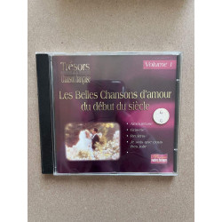 Les belles chansons d'amour du début du siècle/ CD