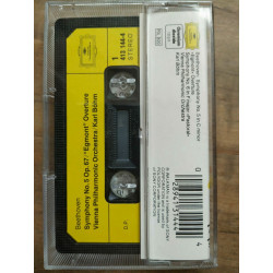 Beethoven Symphonies 5 6 Pastoral - Egmont overture Cassette Audio-K7