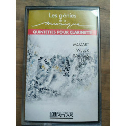 Les génies de la musique - Quintettes pour clarinette Cassette...