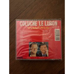 Coluche Le Luron Pour Le meilleur et Pour Le rire 2 CD NEUF SOUS...