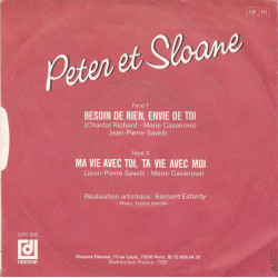 Besoin De Rien Envie De Toi / Ma Vie Avec Toi