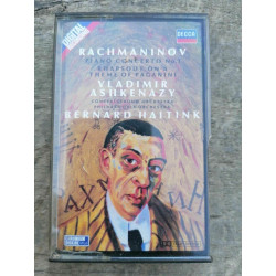 Rachmaninov Piano Concerto N1-Ashkenazy Cassette Decca 417 613-4
