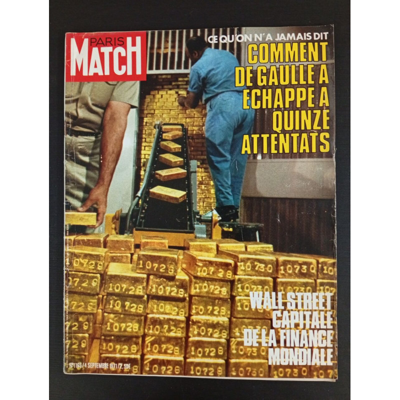 Paris Match N.1165 - Septembre 1971