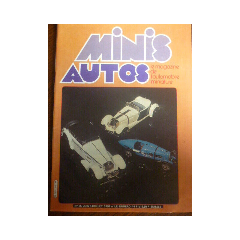 MINIS AUTOS n55 juinjuillet 1980 modélisme