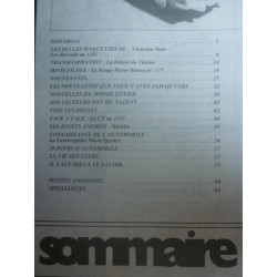 MINIS AUTOS n55 juinjuillet 1980 modélisme