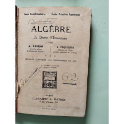 Algebre du Brevet Elementaire