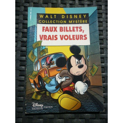 COLLECTION mystere FAUX billets VRAIS VOLEURS DISNEY