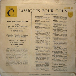 Jésus Que Ma Joie Demeure / Toccata Et Fugue En Ré Mineur