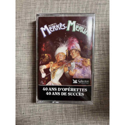 Marcel Merkès Paulette Merval 40 ans d'opérettes Cassette Audio...