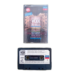 K7 Audio : Les Grandes Voix du Siècle (Luciano Pavarotti Jessye...