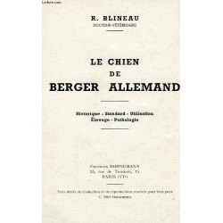 Le chien de berger allemand