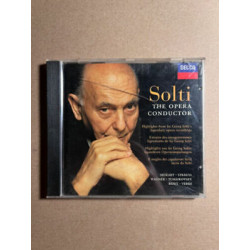 Solti the Opera conductor CD Decca