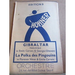 pasos dobles gibraltar la Polka des Pingouins carrara ghestem