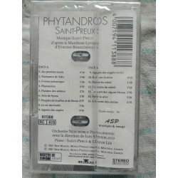 Phytandros Saint Preux Cassette Audio-K7 NEUVE SOUS BLISTER