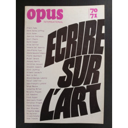 Revue Opus International N° 70/71
