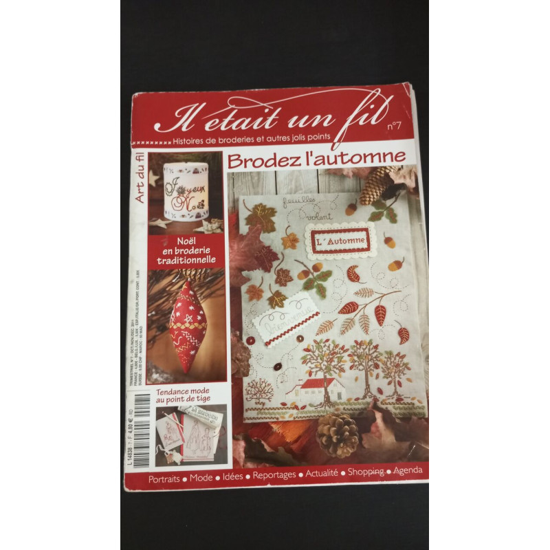 Il était un fil n°7 Histoires de broderies et autres jolis points