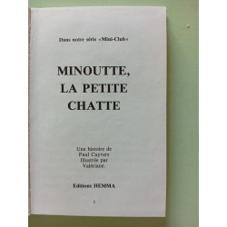 Minoutte la petite chatte