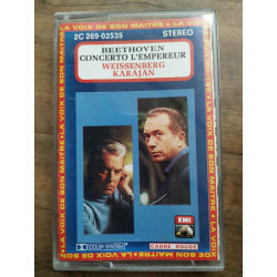 Beethoven Concerto L'Empereur - weissenberg karajan Cassette Audio-K7