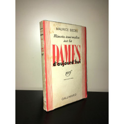 MEMOIRE SANS MALICE SUR LES DAMES D'AUJOURD'HUI Nrf