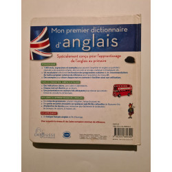 Mon premier dictionnaire d'anglais