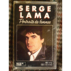 Serge Lama Portraits de femmes Cassette Audio-K7 Philips 826 717-4