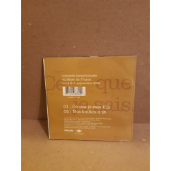 Ce que je sais cd NEUF SOUS BLISTER