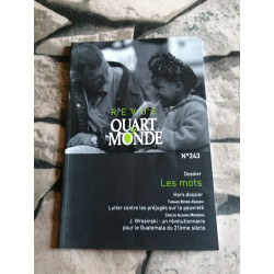 Revue quart monde nº 243 - Les mots