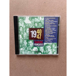 CD 1940 1947 Les plus belles chansons françaises CD