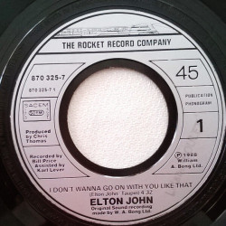 I Don't Wanna Go On With You Like That