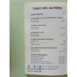 Grands textes du Moyen Age et de la Renaissance