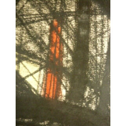 Madeleine claass architecture pastels gras sur papier 65 cm x 50 cm