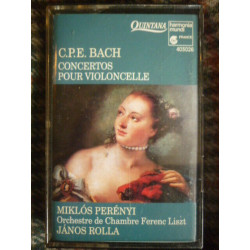 CPE bach Concertos pour violoncelle-Miklos Perenyi-Janos rolla