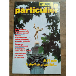 Le Particulier n780 juillet août 1989