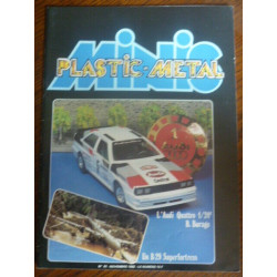 MINIS plastic metal n81 NOVEMBRE 1982 modélisme
