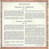 Ouvertures De Coriolan Et D'Egmont