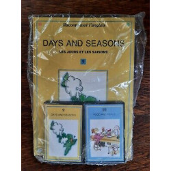 Cassette Audio et Livre 9 - Raconte-moi l'anglais Days and Seasons...