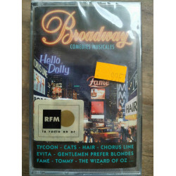 Broadway Comedies Musicales Cassette Audio-K7 NEUVE SOUS BLISTER