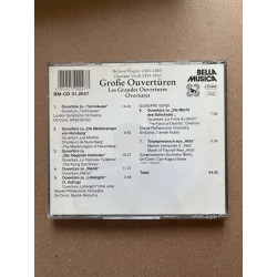 Richard Wagner Guiseppe Verdi Les grandes ouvertures CD