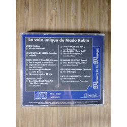 La voix unique de mado robin