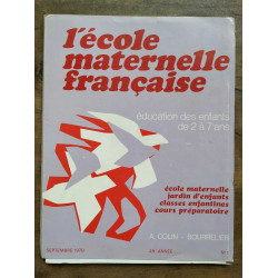 L'école maternelle française n1 Septembre 1970
