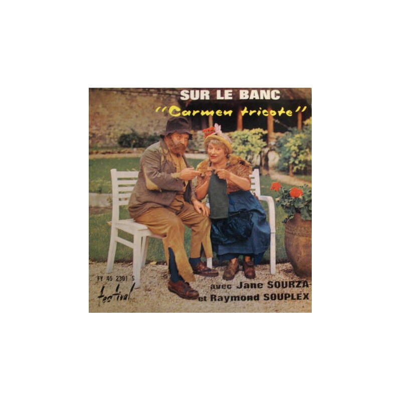 Sur Le Banc "Carmen Tricote"