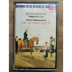 Schumann Symphonies No 3 4 - Georg Solti Cassette Audio-K7 Decca