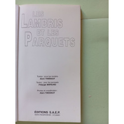 Les Lambris et les Parquets